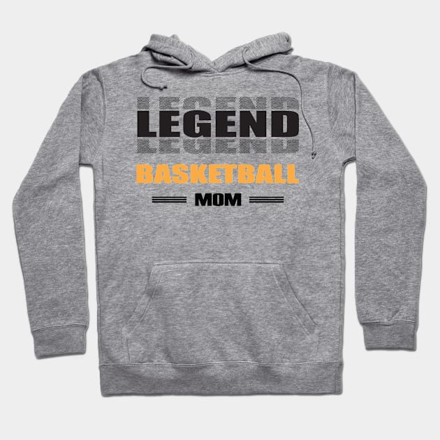 legend basketball mom Hoodie by rohint2